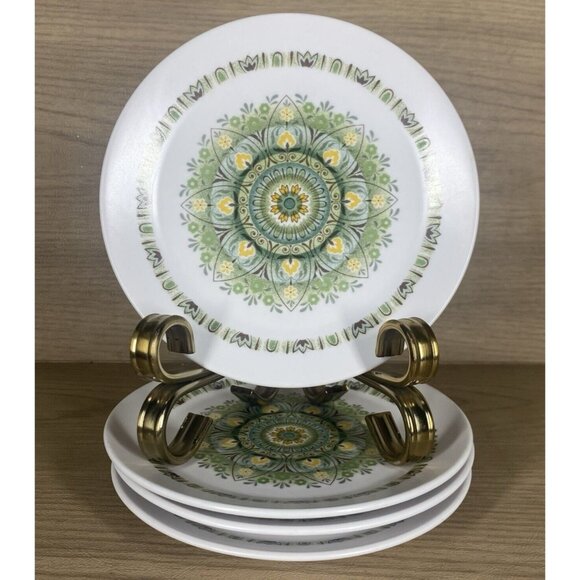 4 Noritake Progression PALOS VERDE 9020 Bread & Butter Plates 4 Plate set 6 3/8" - Picture 1 of 6